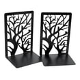 thumbnail image 2 of destyer 1 Pair Book Ends Book Shelf Holder Metal Bookends for Shelves Home Desk Style B, 2 of 9