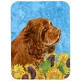 thumbnail image 1 of Carolines Treasures SS4143LCB Sussex Spaniel Glass Cutting Board - Large, 1 of 1