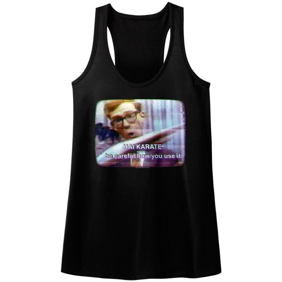 Hai Karate Vintage TV Black Women's Racerback Tank Top