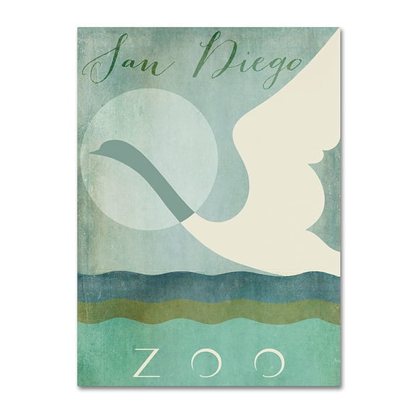 Trademark Fine Art "San Diego Zoo" Canvas Art by Color Bakery