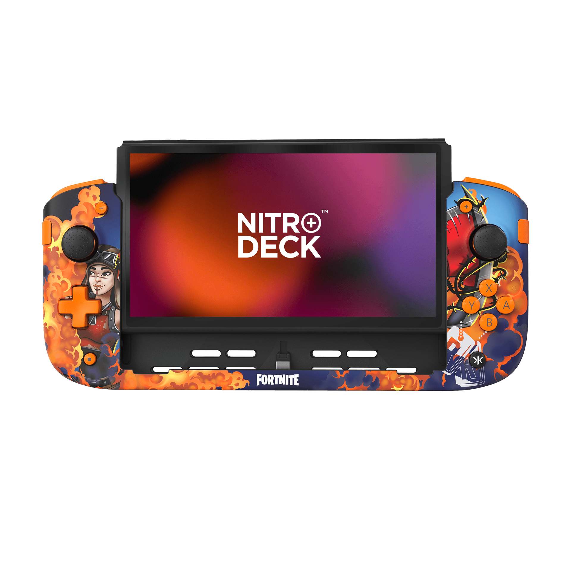 CRKD Nitro Deck+ Handheld Pro Controller for Nintendo Switch & OLED Model