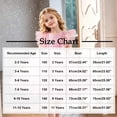 thumbnail image 3 of Makaor Flower Girl Dress for Weddings Ruffle Ruched Formal Dresses Mesh Cap Sleeve Ball Gown Dress Empire Waist Birthday Party Dresses, 3 of 8