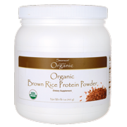 Swanson Organic Brown Rice Protein 1 lb 1 oz Pwdr