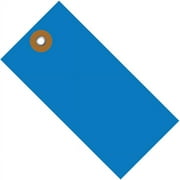 Office Depot® Brand Tyvek® Shipping Tags, 5 3/4" x 2 7/8", Blue, Case Of 100