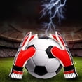 thumbnail image 3 of Youth Soccer Goalkeeper Gloves with Finger Protection and Dual Wrist Protection, 3 of 5