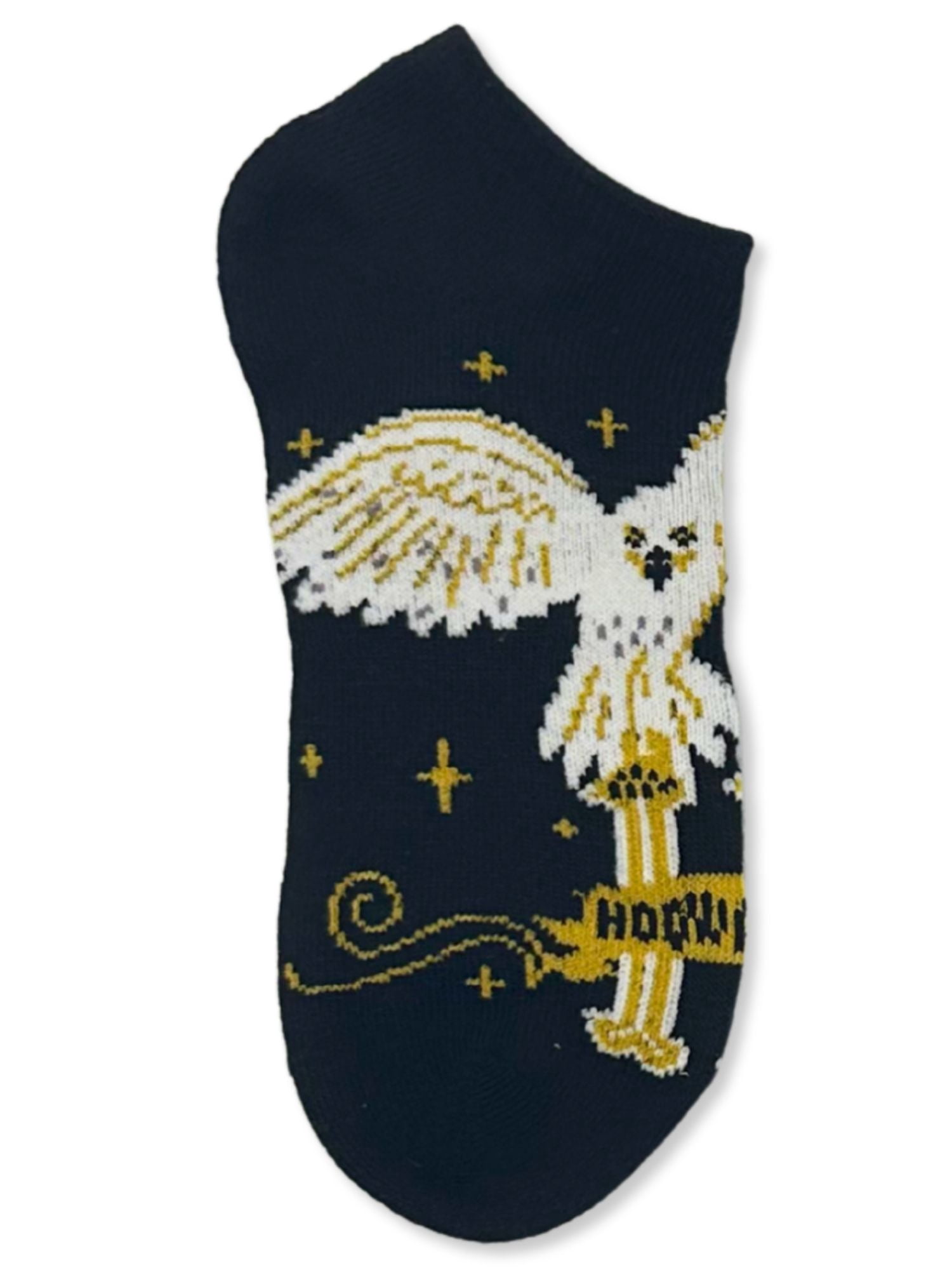 Harry Potter Girls No-Show Socks, 5-Pack, Sizes S/M-M/L