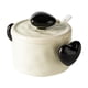 thumbnail image 1 of Tazón de ramen de 1100 ml, versátil, para fideos instantáneos, ideal para gachas, dormitorio, hogar. negro, 1 of 9