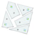 thumbnail image 1 of Billuyoard 10pcs Regular Dresden Plate Template Stencils Ruler Quilt Tool DIY Artesanía Tipo 2, 1 of 1