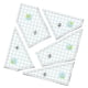 thumbnail image 1 of Wosthever 10pcs Regular Dresden Plate Template Ruler Tool DIY Stencils Quilt Artesanía Tipo 2, 1 of 1