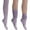 Lilac, variant on Women's Cotton Slouch Socks Knee High Scrunch Boot Socks Breathable Extra Long All Season 3 Pairs (White)