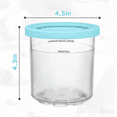thumbnail image 2 of HLONK 4 Pack Creami Pints and Lids  for Ninja Compatible Creami Ice Cream Containers Essential Creami Accessories for Ninja, 2 of 7