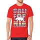 thumbnail image 1 of Camiseta de manga corta Gravity Trading Tribal de la República de California Rojo 3X-Large, 1 of 1