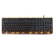 thumbnail image 1 of Teclado con sensación mecánica Punk Retro, teclado retroiluminado con cable de 104 teclas para videojuegos, para ordenador portátil, 1 of 6
