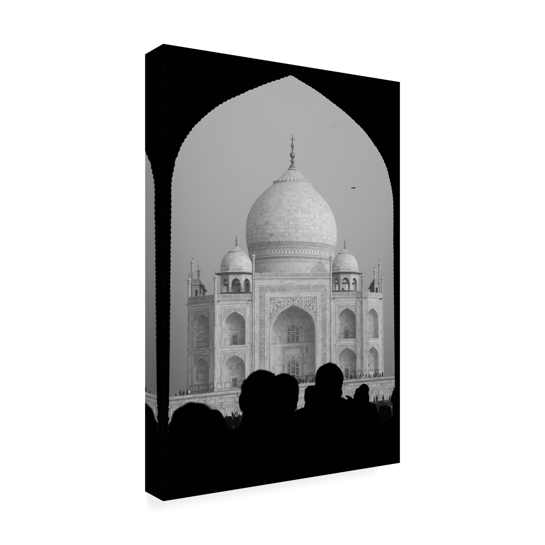 Trademark Fine Art Joshua Raif First sight of the Taj Mahal Canvas Wall Art