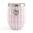 thumbnail image 5 of Hi Peach Layne, Mother's Day Gift Set, Pink Stripe Floral Wine Tumbler with Nail File, 5 of 8