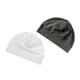thumbnail image 2 of 2 gorros de dormir suaves para correr, andar en bicicleta, viajar y dormir. gris y blanco, 2 of 9