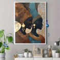 thumbnail image 4 of UXIEQU African Woman Abstract Canvas Wall Art 15.75x11.81 Inches, 4 of 8