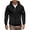 Black, variant on Men Quarter Zip Hoodie French Terry Pullover Trendy Oversized Fit Casual Lounge Wear for Fall and Winter L Size Wine