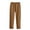 Brown, variant on Axiiglly Boys Clothes Solid Color Boys Pants Elastic Waist Straight Leg Uniform Pants School Performance Uniform Pants with Pockets