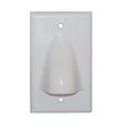 thumbnail image 2 of FACEPLATE 1 GANG BULK NOSE WHITE, 2 of 2