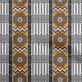thumbnail image 1 of oneOonePolyesterSpandexDarkMustardFabricAsianIkatDiyClothingQuiltingFabricPrintFabricByYard56InchWide, 1 of 4