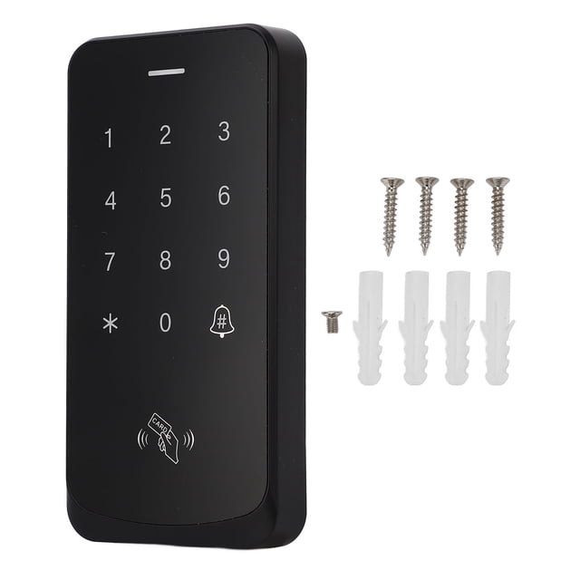 Digital Card Reader Keypad, Access Control Keypad Blue Backlight IP67 Waterproof For Residence