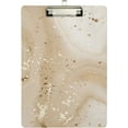 thumbnail image 1 of FMSHPON Marble Golden Clipboard Hardboard Wood Nursing Clip Board and Pull for Standard A4 Letter 13x9 inches, 1 of 4