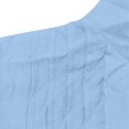 thumbnail image 3 of Womens Summer Tops Short Sleeve Shirts V Neck Tshirts Loose Casual Tunic Blouses Criss Cross Tees, 3 of 7