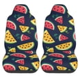 thumbnail image 1 of LAKIMCT Hand Drawn Watermelon Car Seat Covers Vehicle Front Seat Covers Universal Fit Seat Protector, 1 of 9