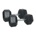 thumbnail image 1 of Par Mancuernas Hexagonales Tayga  50 Lb, 1 of 3