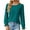 Army Green-30, variant on Perfectbot Womens Fashion Tops Ruffle Long Sleeves Round Neck Elegant Blouse Formal Bussiness Outfits Shirts