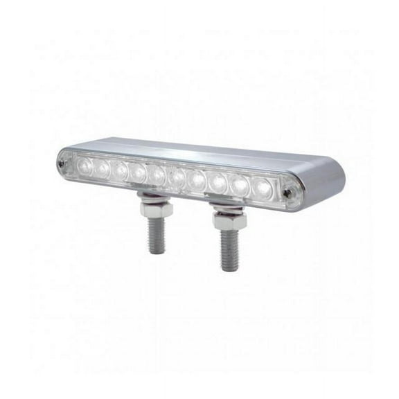 United Pacific 37631 Light Bar 20 Led, 6 1/2", Double Face, Amber & Red