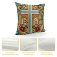 thumbnail image 4 of ONETECH  Jesus Saved My Life Pillows Jesus Christ Pillows Religious Christian Pillows I Love God Faith Pillows God Blessed Throw Pillow Covers, Pillows Cushion Case for Sofa Couch, 4 of 5