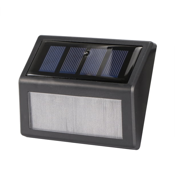 Solar Impermeable Luz Solar Nocturna Porche Camino Calle Valla Jardín Escaleras Pared Corredor Aplique De Emergencia 6 Led Lámpara matsuzay HA025515-01