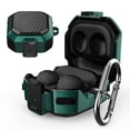 thumbnail image 1 of Case for Galaxy Buds 2 Pro, Robust Case Compatible with Galaxy Buds Pro Case/Galaxy Buds 2 Pro/Galaxy Buds 2/Live/Plus with Lock, Shockproof Case for Samsung Headphones with Key Ring, 1 of 7