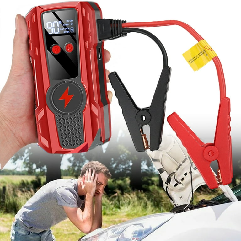 Eimolife Car Jump Starter, 5000A 99800mAh Battery Pack, QC3.0