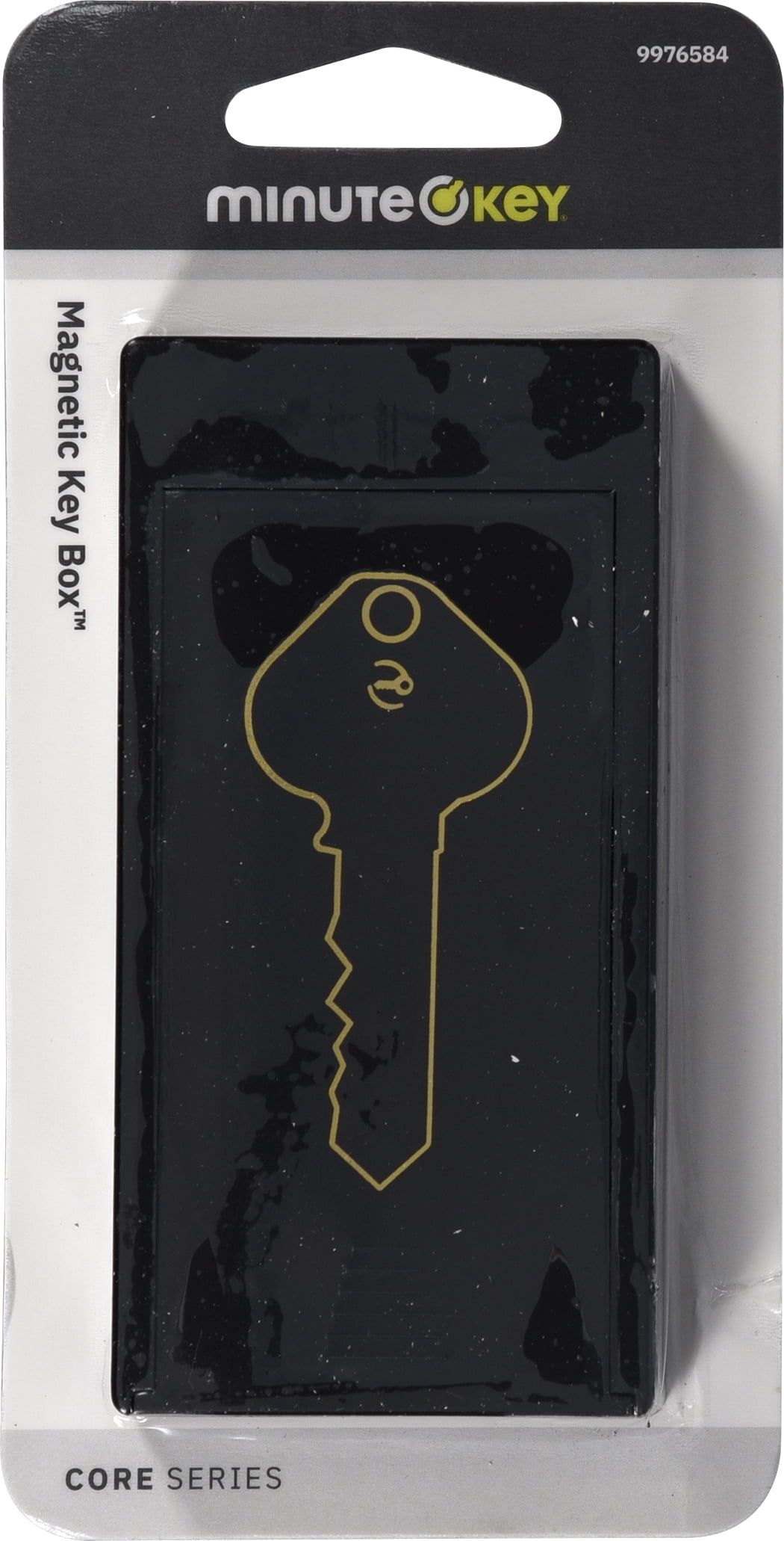 MinuteKey Magnetic Key Hider Case, Black