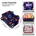 thumbnail image 3 of Game Controller Double Layered Insulated Refrigerated Lunch Bag with Two Compartments - Large Capacity Hand-Carry Meal Bag, 7.1x11.4x16.1 inches, 3 of 6