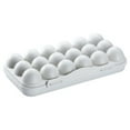 thumbnail image 1 of TIELUTT 18 Grid Kitchen Refrigerator Egg Collision Damaged Egg Storage Egg Kitchen Storage Containers Kids Snack Container Kids Lunch Soup Cups with Lids Microwavable Apartment Must Haves, 1 of 7