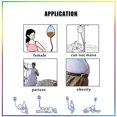 thumbnail image 5 of Kit de bolsa de enema de silicona de 2 l, silicona transparente no tóxica para limpieza de colon con agua, con manguera y boquilla, 5 of 5