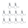 thumbnail image 4 of lionlar 10 Packs Elastic Metal Cage Door Spring Hook for Rabbit Cage Small, 4 of 9