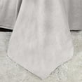 thumbnail image 6 of BNM Cotton Linen Garment Washed Sheet Set, Queen, Silver, 6 of 9