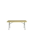 thumbnail image 2 of Rhino Banquet Table - 6' x 30" Resin - Tan, 2 of 4