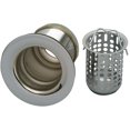 thumbnail image 1 of Complete Sink Duplex Strainer Assembly - Stainless Steel, 1 of 1