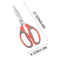 thumbnail image 2 of Darzheoy Heavy Duty Utility Scissors, Ultra Sharp Stainless Steel Blades, Multi-Use Shears with Bottle Opener, Peeler, Craft and Kitchen Shears, 2 of 9