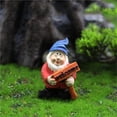 thumbnail image 2 of Toystoory Juego de mini adornos enanos de jardín compactos y livianos de 7 piezas: artesanías de resina resistentes para todos Decoración del hogar, 2 of 6