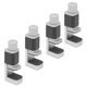 thumbnail image 1 of 4 Piezas Soporte de SujecióN Ajustable con Clip de Metal para TeléFono MóVil Abrazadera de SujecióN de Pantalla LCD Herramientas Manuales de ReparacióN, 1 of 5