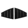 thumbnail image 2 of Persiana De Ventana Trasera, 2 Piezas/juego De Persianas De Ventana Lateral Resistente A Raspaduras, Pelar Y Pegar, Reemplazo Negro Para Elantra 2016-2020 Para Decoración, 2 of 7