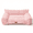 Pink, variant on Exclusivo Mezcla Sofa Pet Bed with Raised Backrest for Small Dogs, 24"x18" Cozy Plush Cord Couch Dog Bed, Removable Washable Cover, Dark Grey