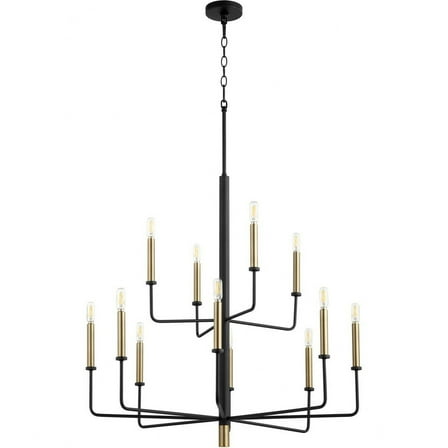 10968-Cyan lighting-Apollo - 12 Light Chandelier - 33 Inches Wide by 33 Inches High -Traditional Installation